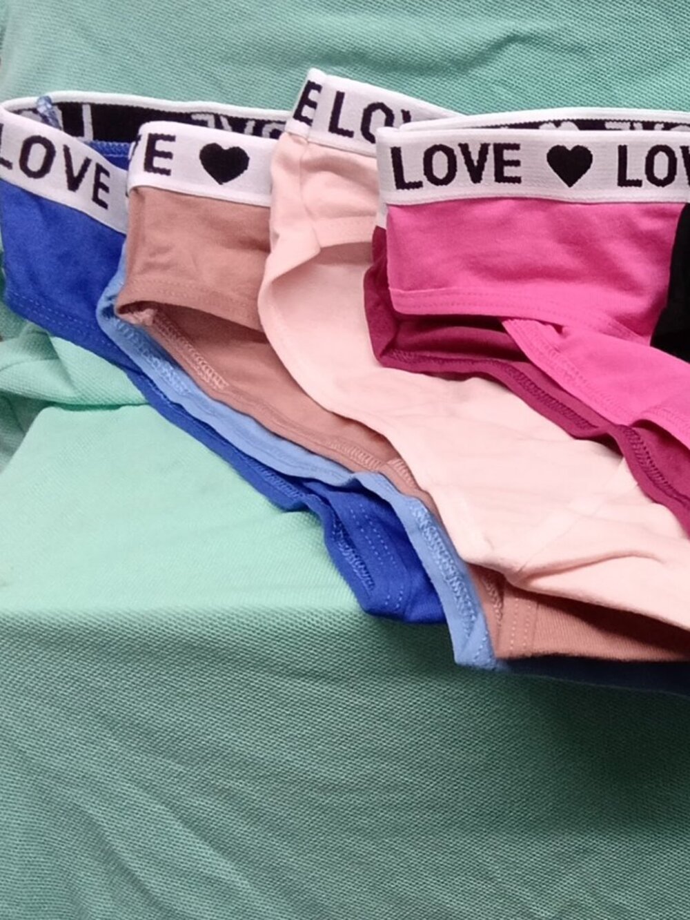 NWT WOMENS BIKINI BRIEF/PANTY 6 PACK